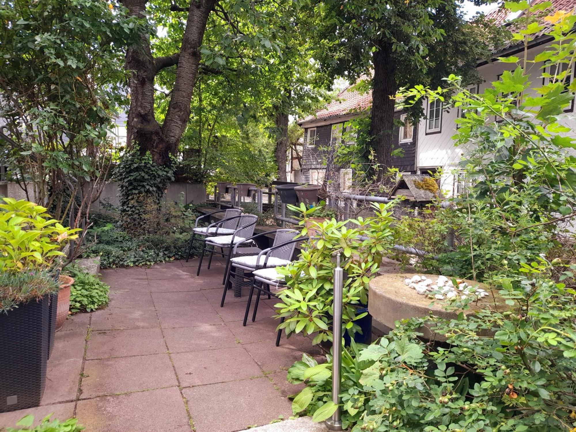 גוסלר Ferienwohnung "Beste Lage" Altstadt Mit Terrasse מראה חיצוני תמונה
